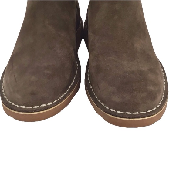 LL Bean Women's Stonington Chelsea Boot Brown Size 9 Medium Leather #507144 - Picture 5 of 11
